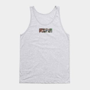 Cherry Blossoms Box Logo Tank Top